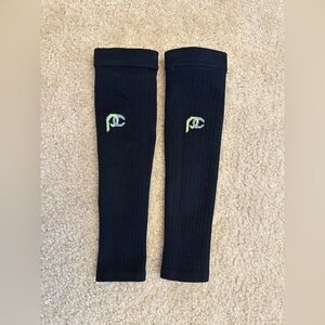 Pro Compression Black Calf Sleeves 20-30 mmHg